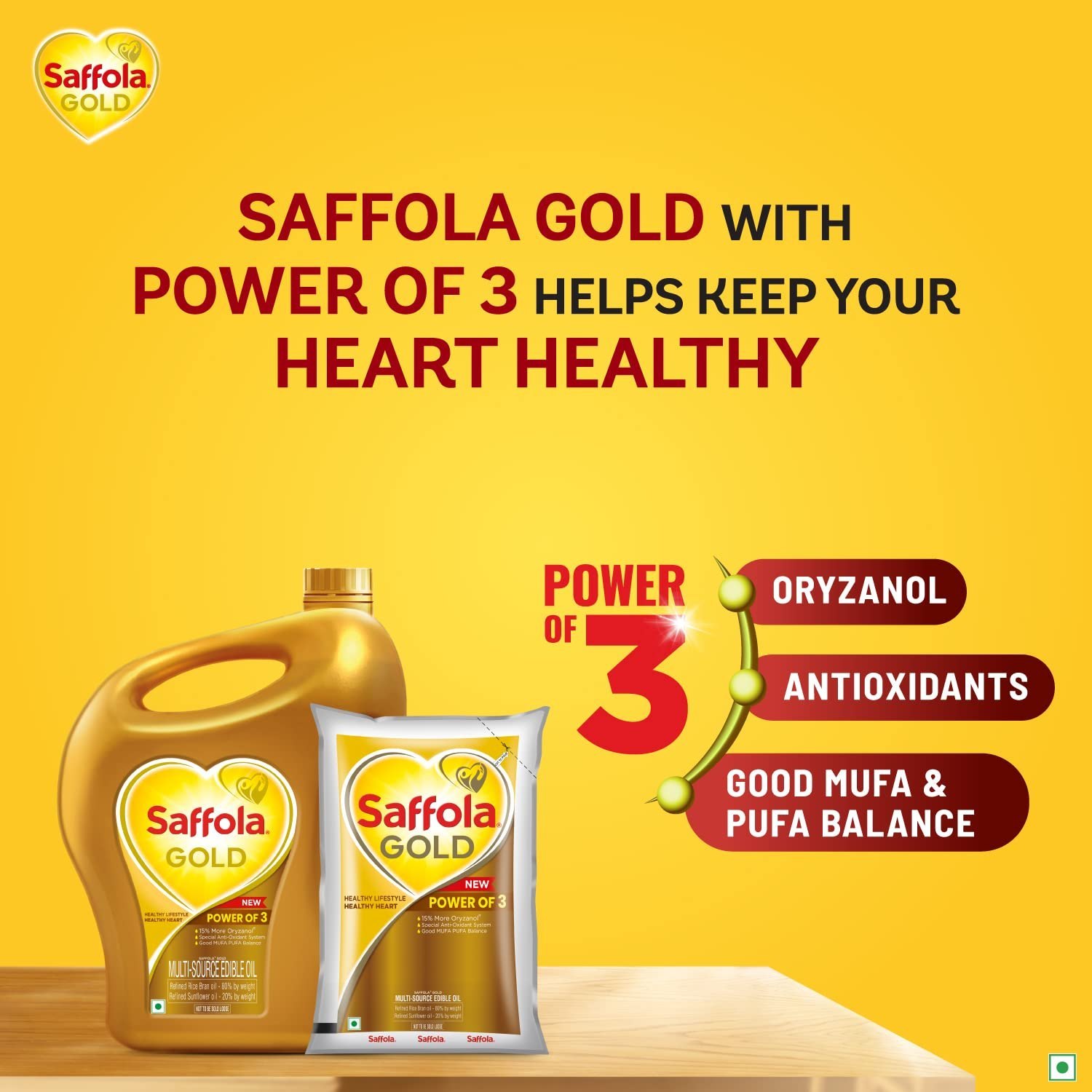 Suffola Sunflower Oil (Saffola Gold)